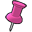 Magenta Pushpin